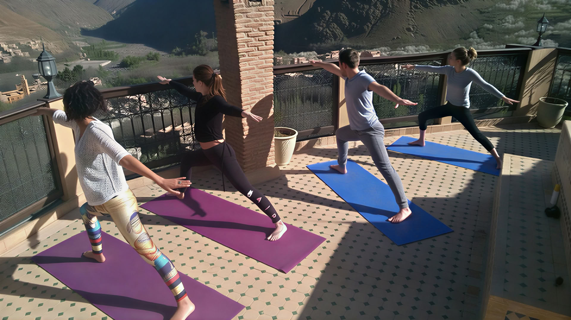 Retraite de yoga en montagne