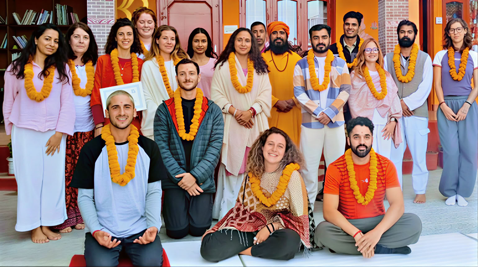 Formation de professeurs de yoga en Inde