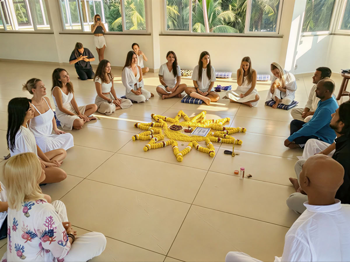 Formation de professeur de yoga de 100 heures au Kerala – 1 févr. – 12 févr. 2027
