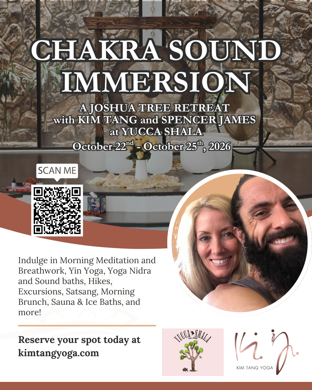 Chakra Sound Immersion : une retraite à Joshua Tree avec Kim Tang et Spencer Larson — YUCCA SHALA