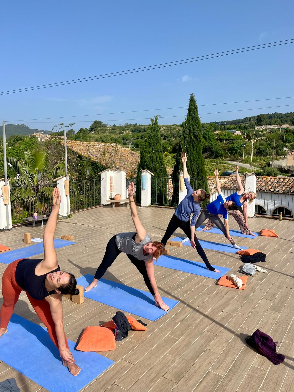 Vacances de yoga d'une semaine
