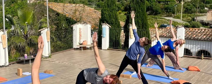 Vacances de yoga d'une semaine