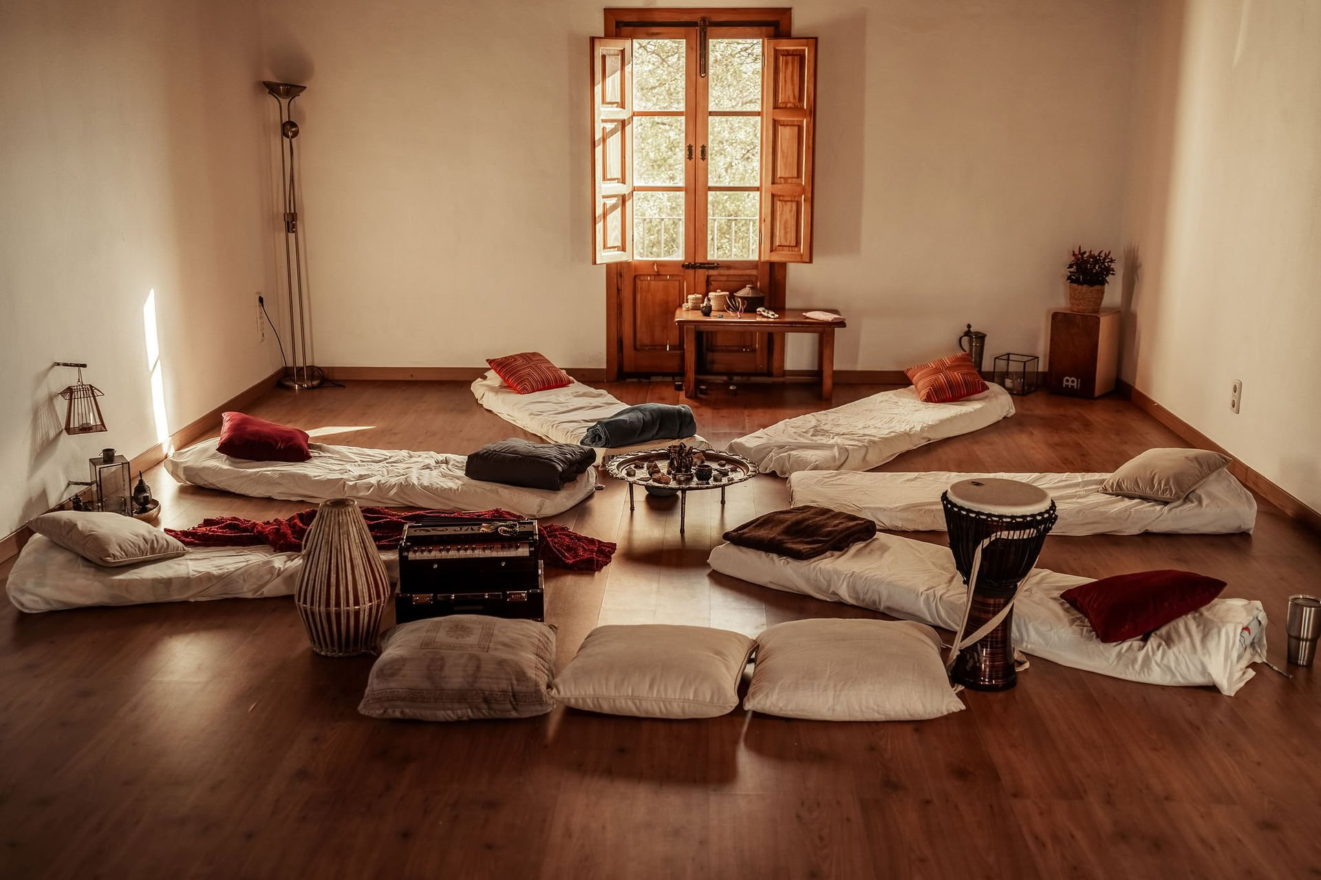 Retraite d'une journée de breathwork, méditation et microdosage