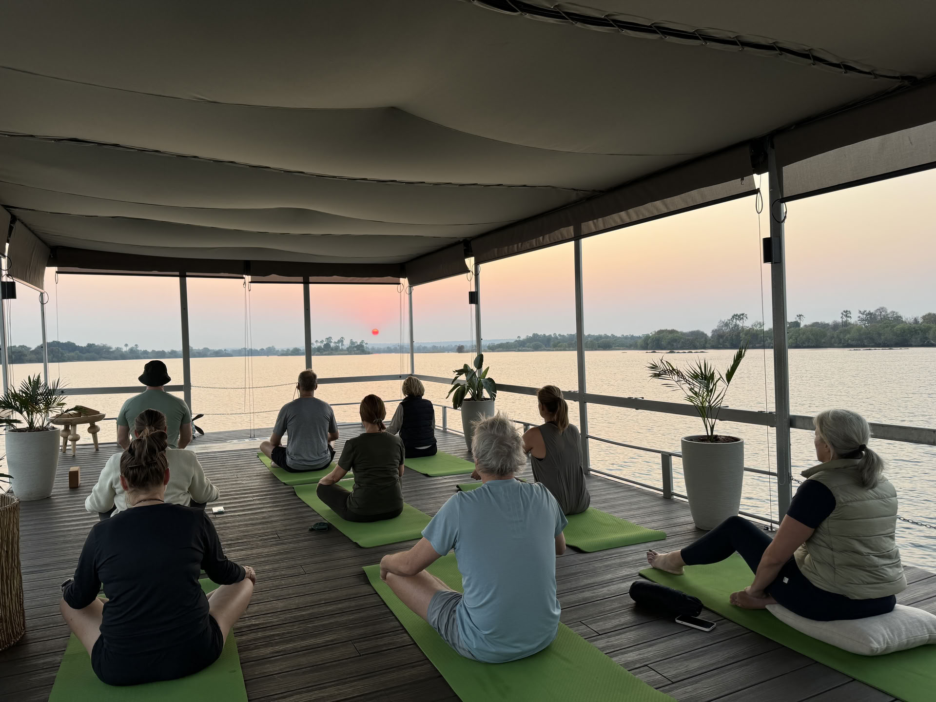 Yoga Sur Le Zambèze
