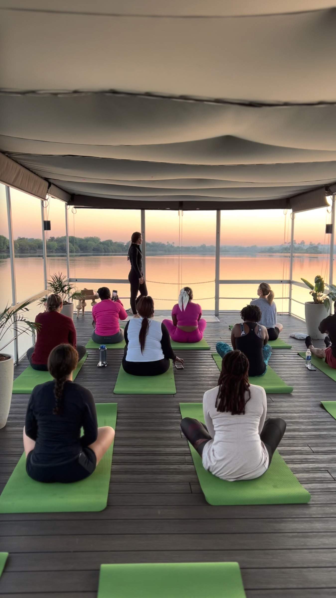 Yoga Sur Le Zambèze