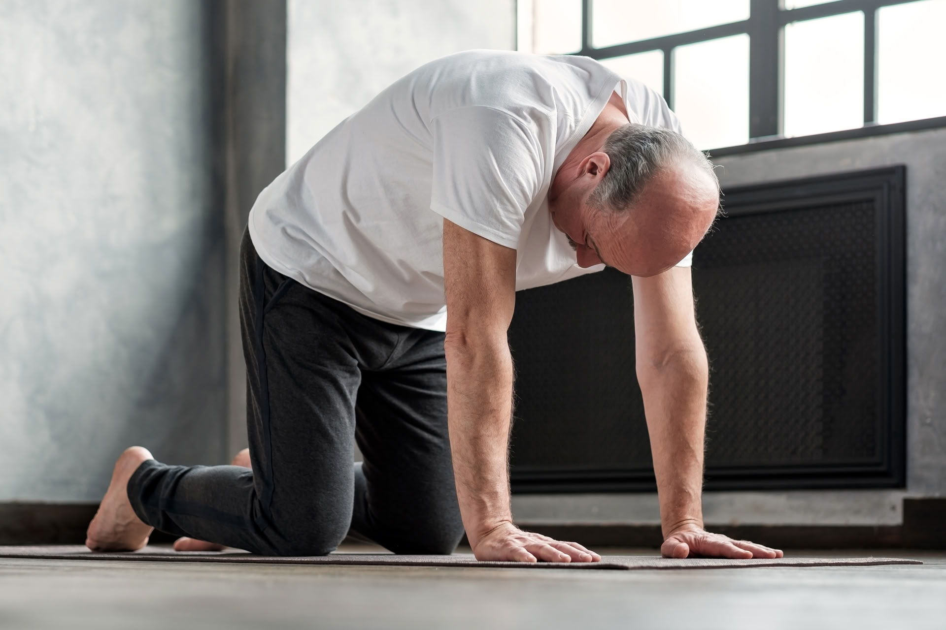 Séance de yoga thérapie