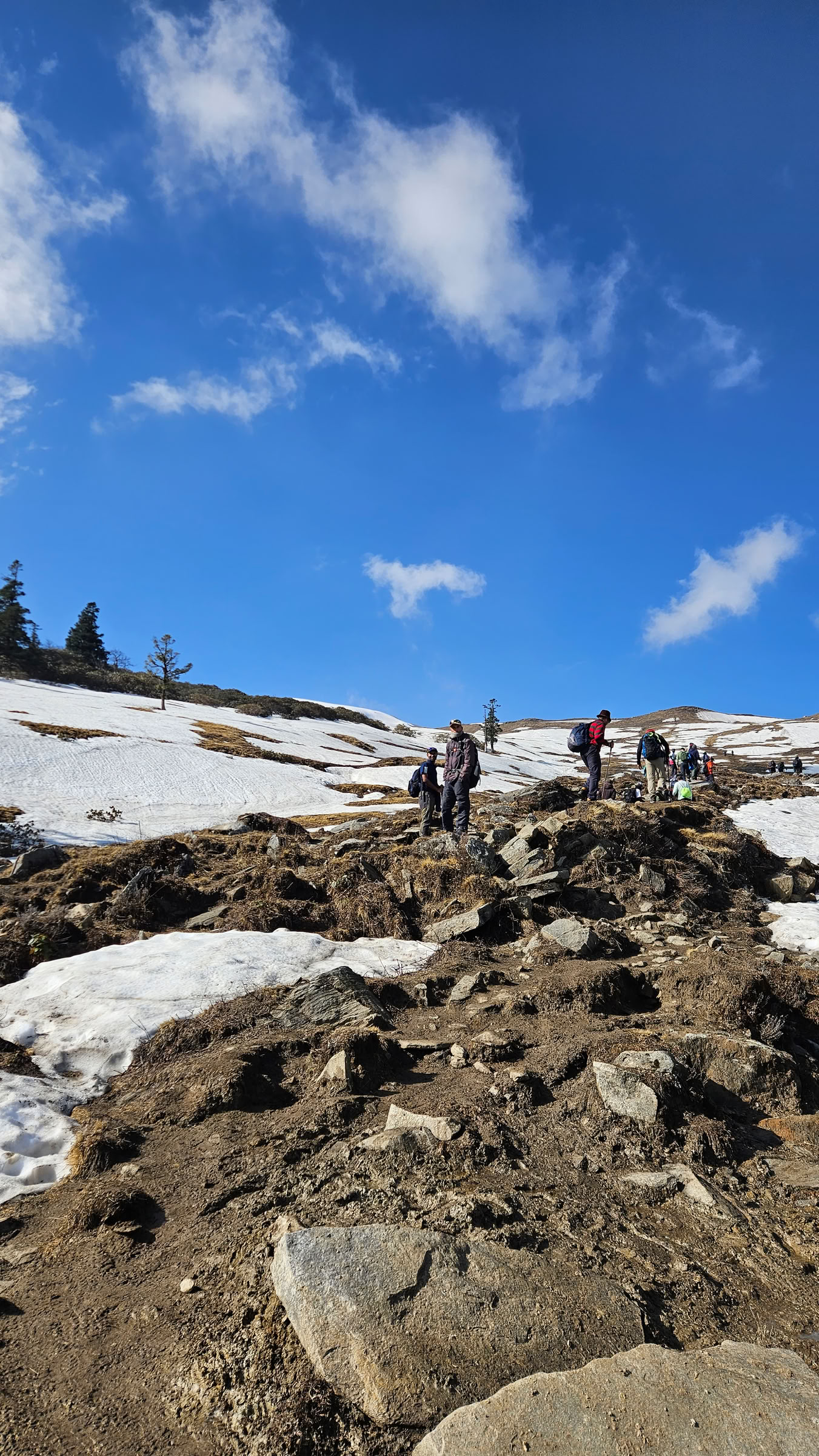 Randonnée du col de Kuari