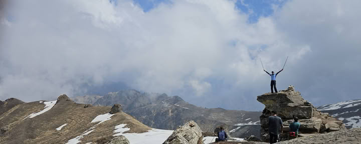 Randonnée du col de Kuari