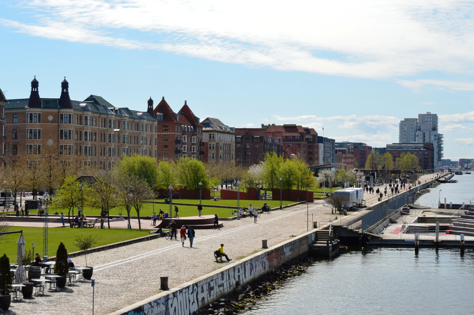 Yoga dans le parc : Islands Brygge