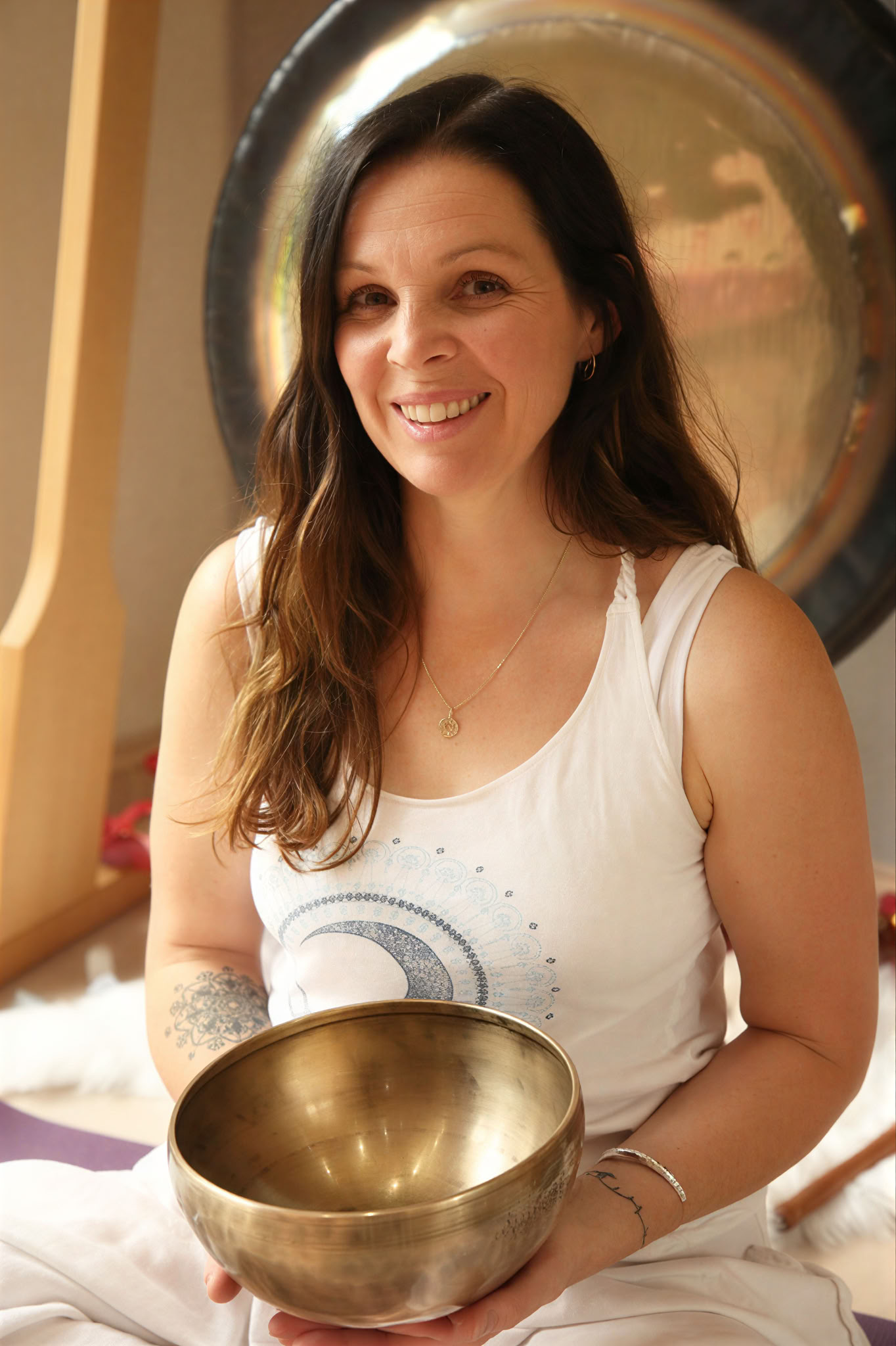 Retraite de yoga, méditation et gong avec Jo Winterton