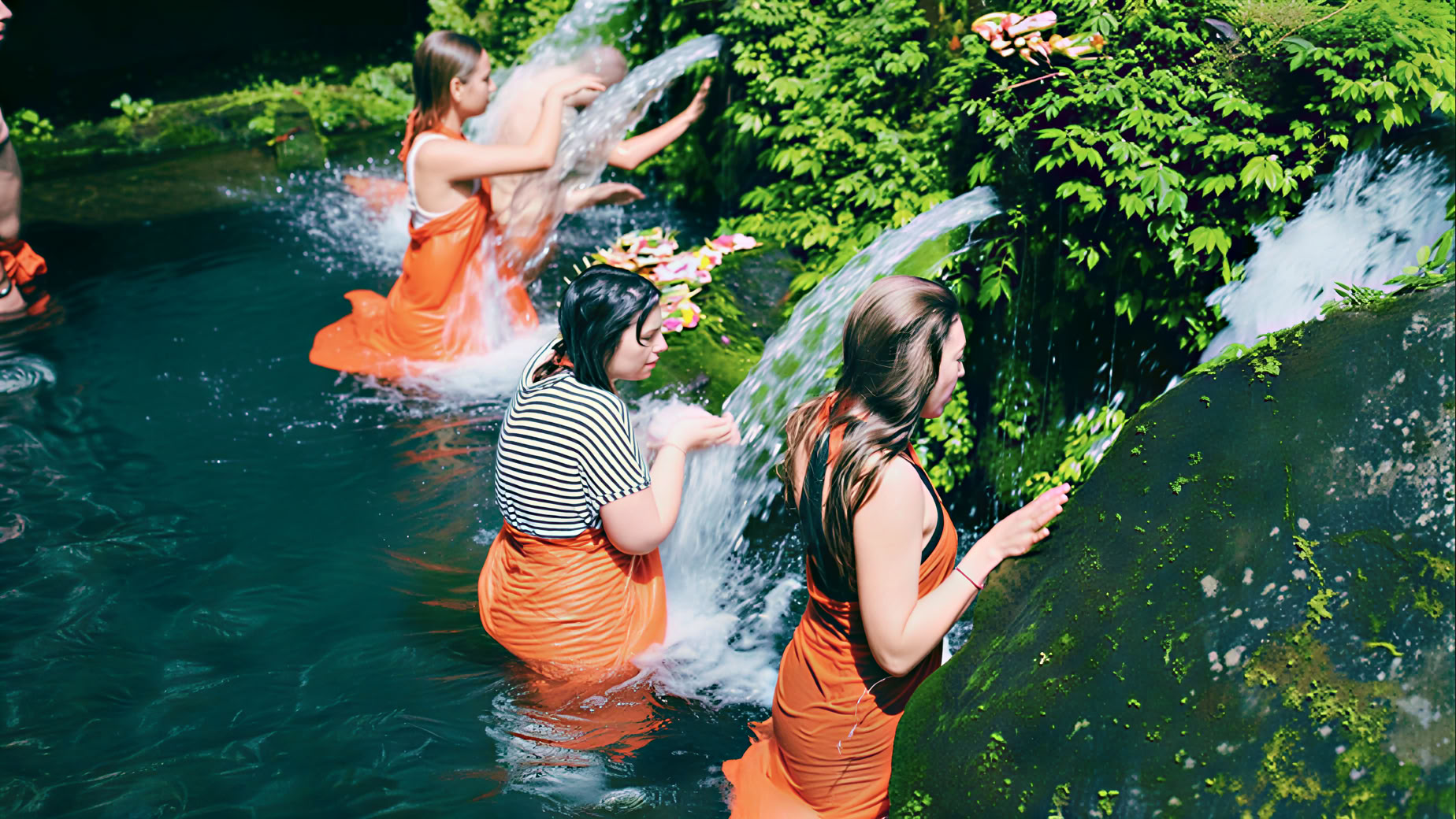 Visite de la cascade