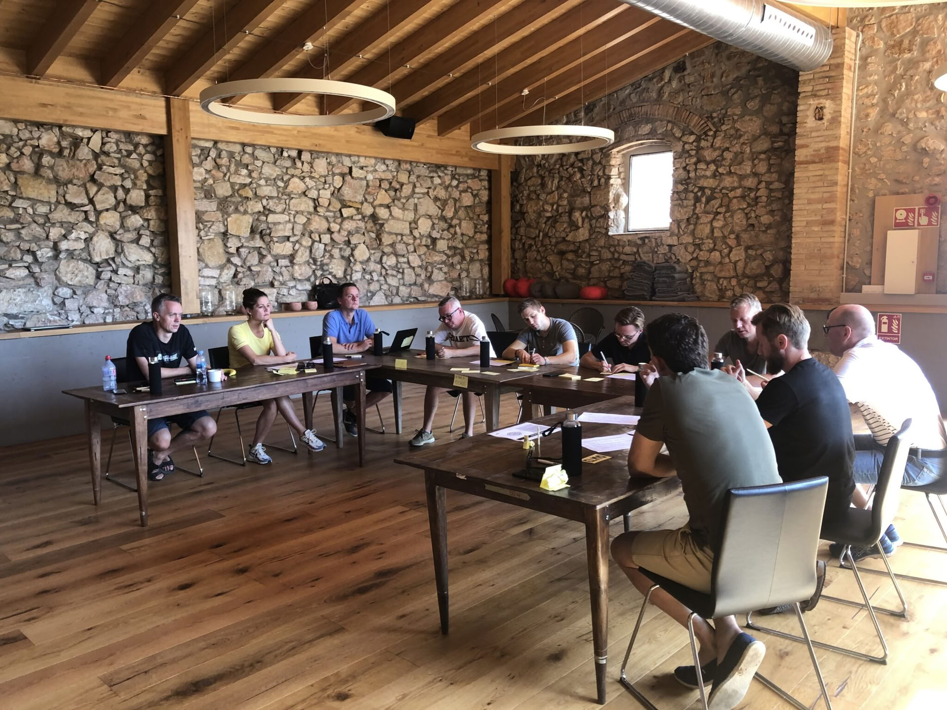 Retraite d'entreprise : Boostez la productivité et l'innovation de l'équipe à Can Vital à Barcelone