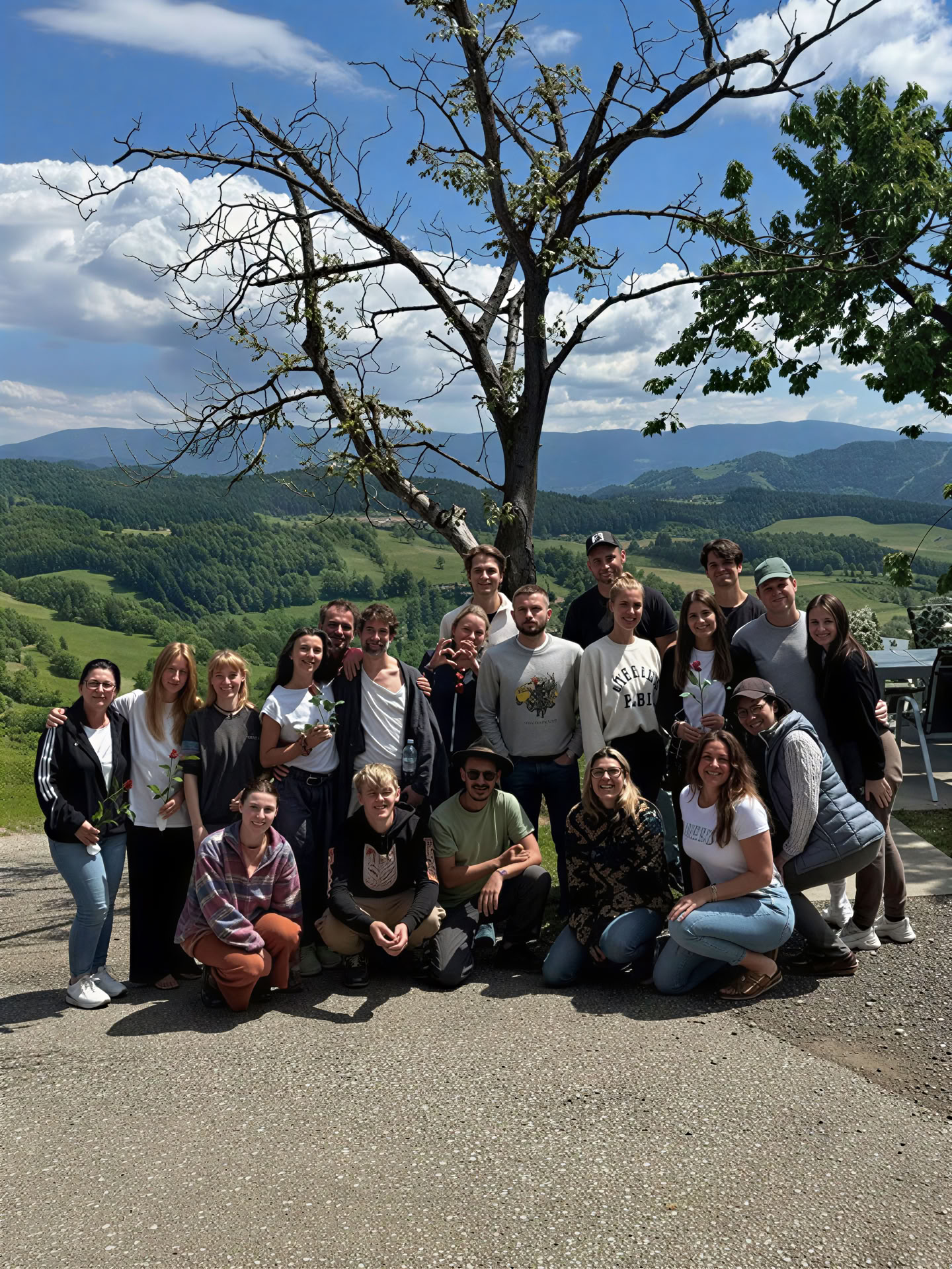 Cérémonie de groupe