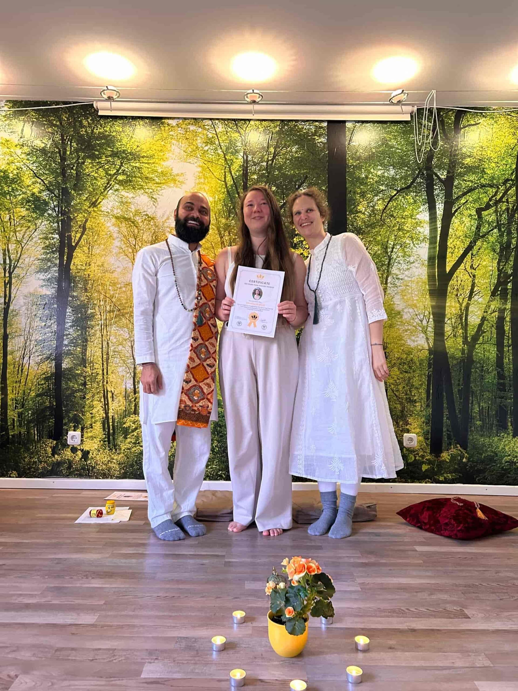 300 heures Formation de professeurs de yoga Allemagne