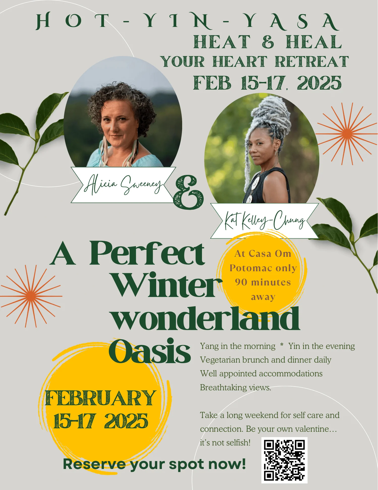 Retraite hivernale de yoga Hot - Yin - Yasa