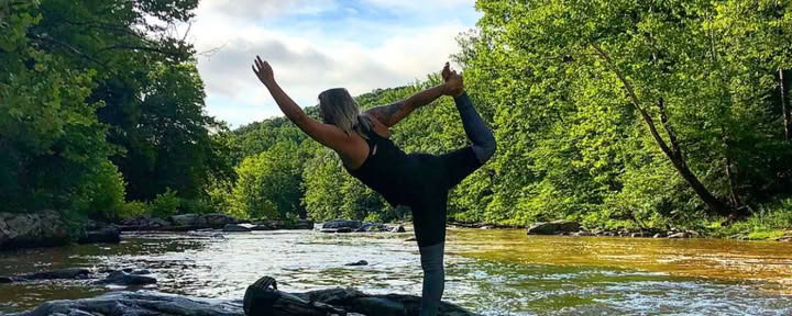 Paix le long du Potomac ; retraite de yoga et de son