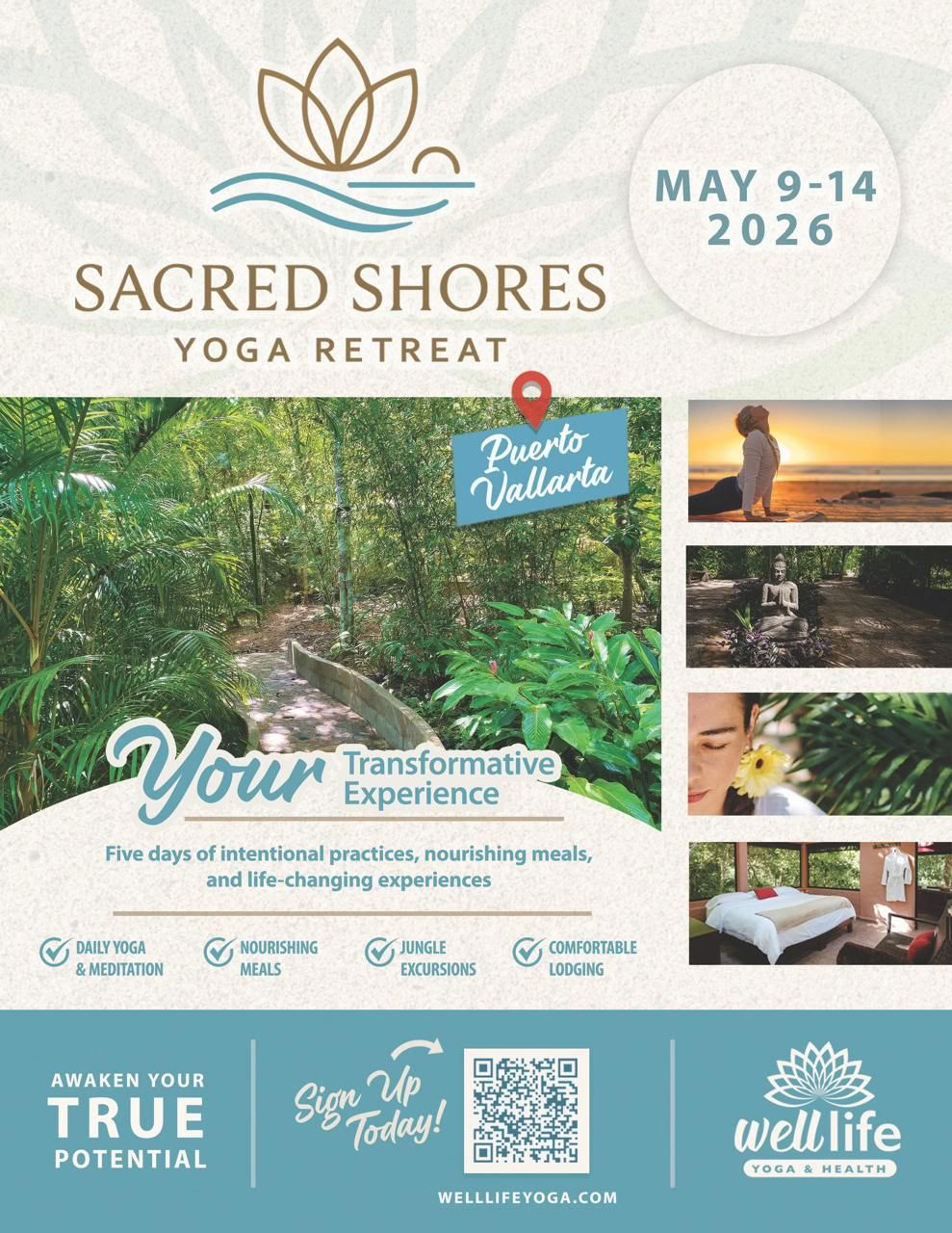 Sacred Shores – Retraite de yoga