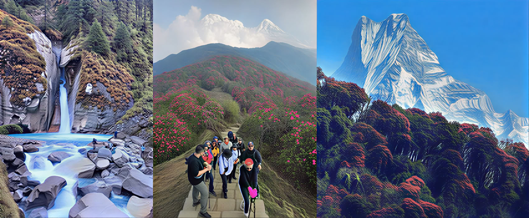 Machhapuchhre Trek et Exploration de l'Himalaya 11 jours