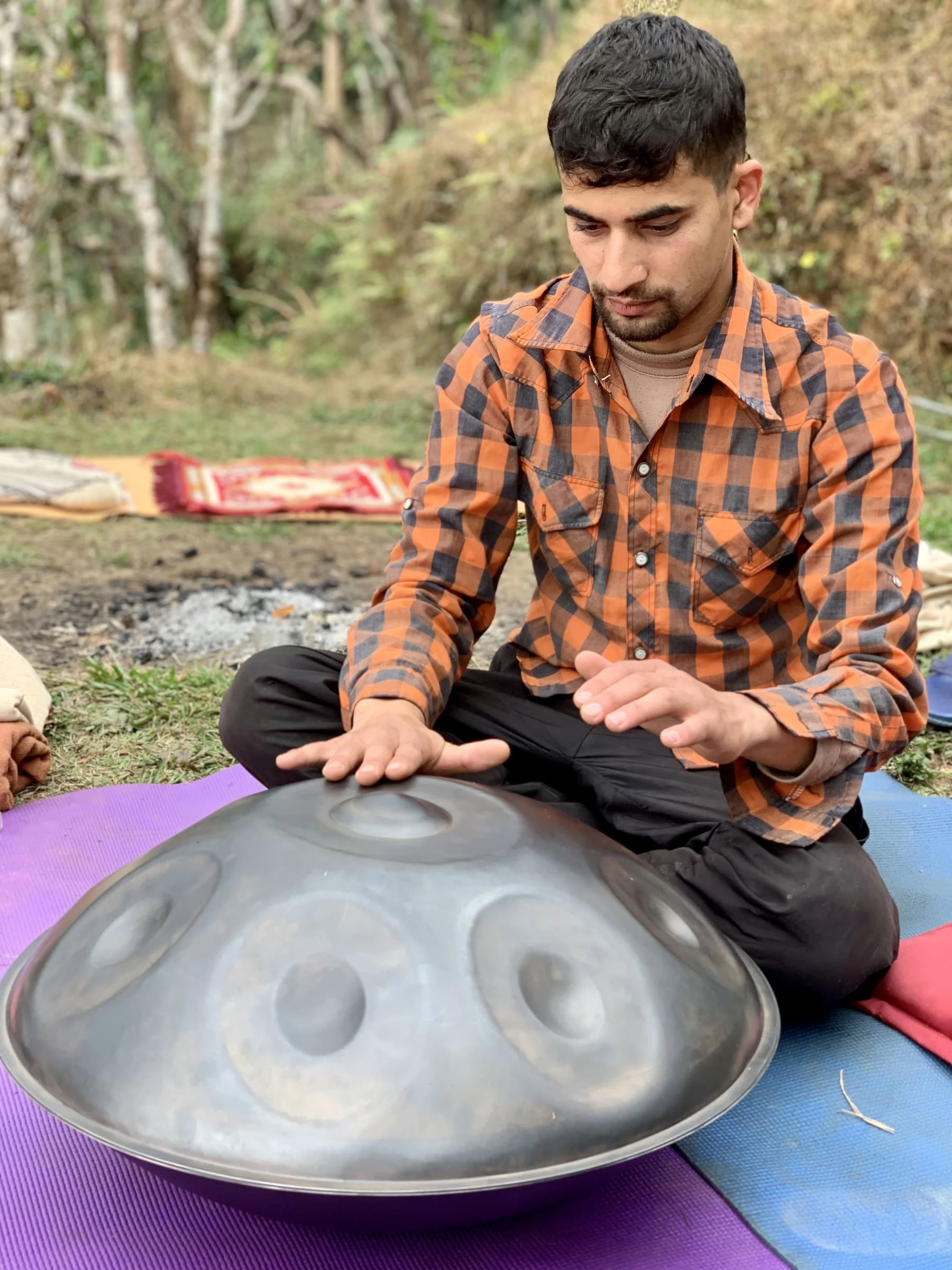 Retraite pour l'apprentissage du handpan