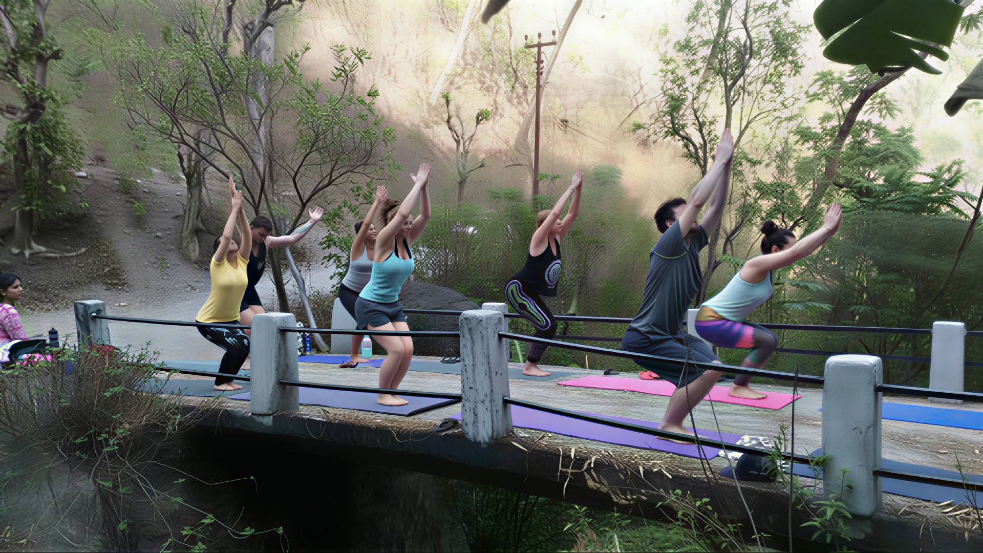 Une semaine de 7 jours, cours de méditation guidée régénérante pour débutants et praticiens intermédiaires à Rishikesh, en Inde