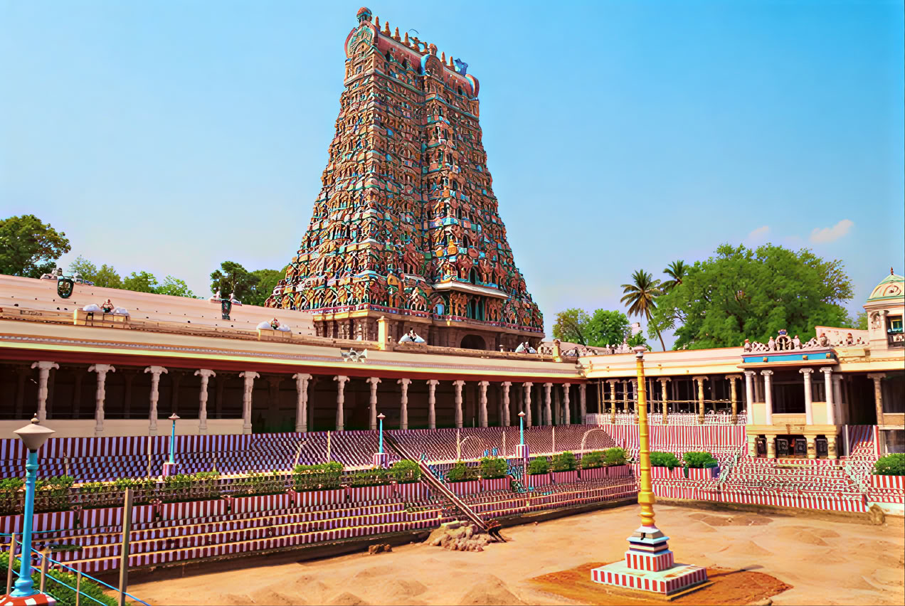 Itinéraire spirituel du sud de l'Inde