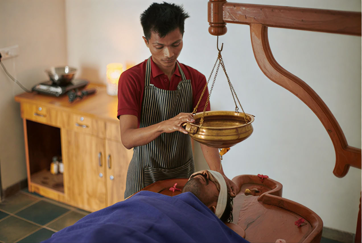 Programme ayurvédique Panchakarma de 14 nuits au Manaltheeram Ayurveda Beach Village, Kovalam