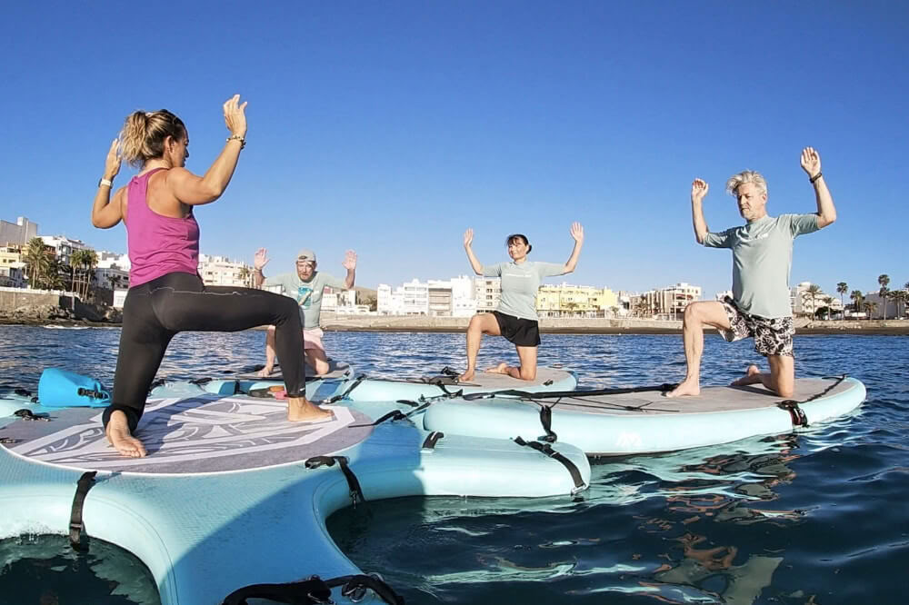 Retraite de paddleboard (SUP) et de yoga à Gran Canaria