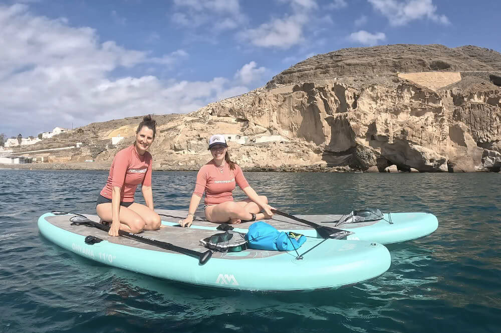 Retraite de paddleboard (SUP) et de yoga à Gran Canaria