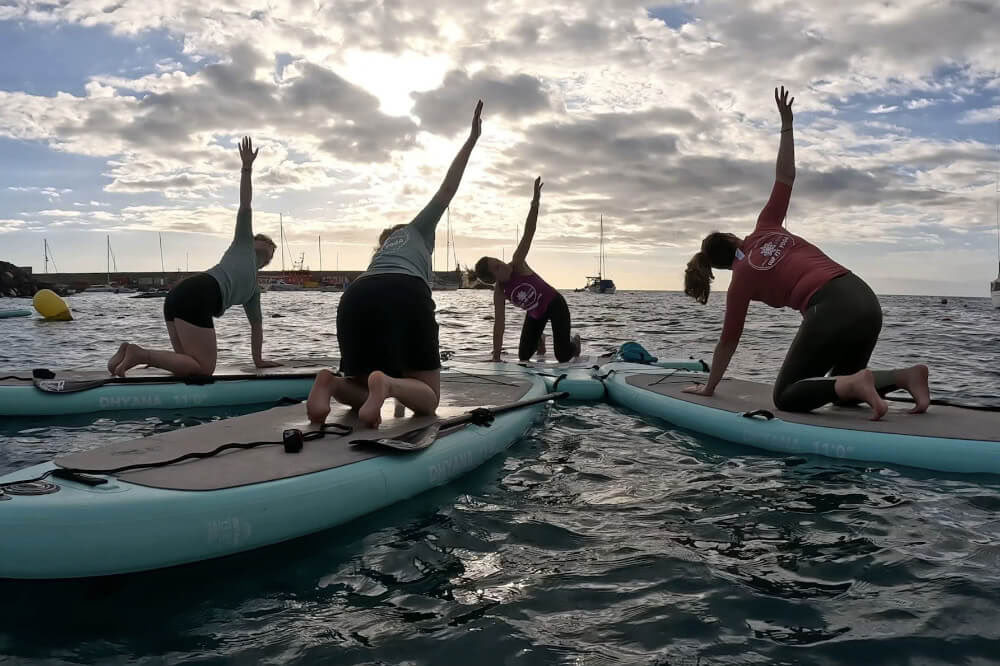 Retraite de paddleboard (SUP) et de yoga à Gran Canaria