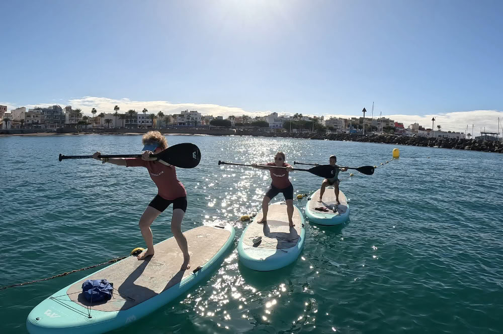 SUP Fit Yoga en Grande Canarie