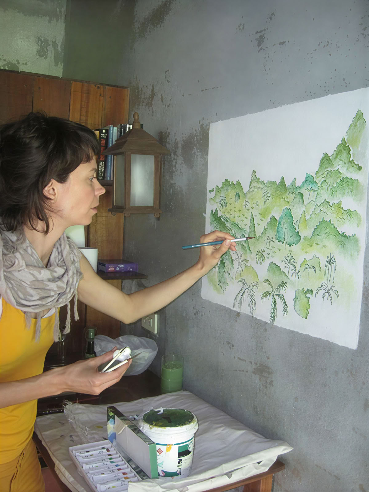 Artiste en résidence