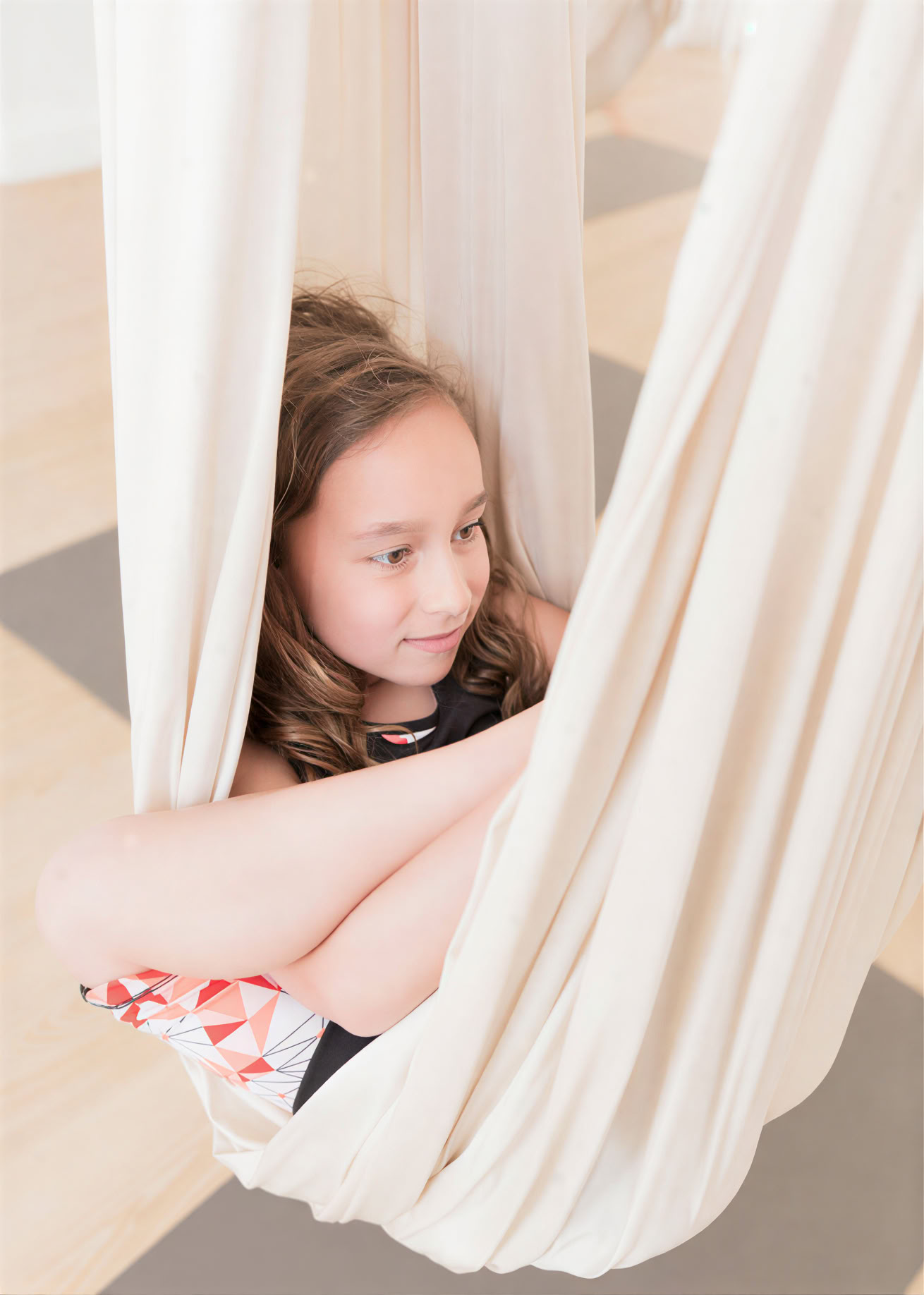 Yoga aérien pour enfants