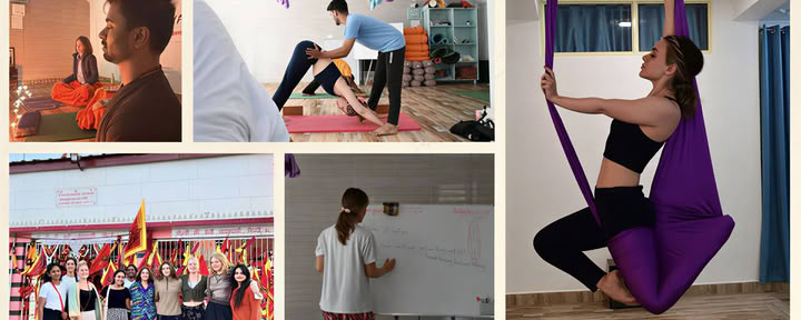06 jours de formation d'enseignant en yoga aérien