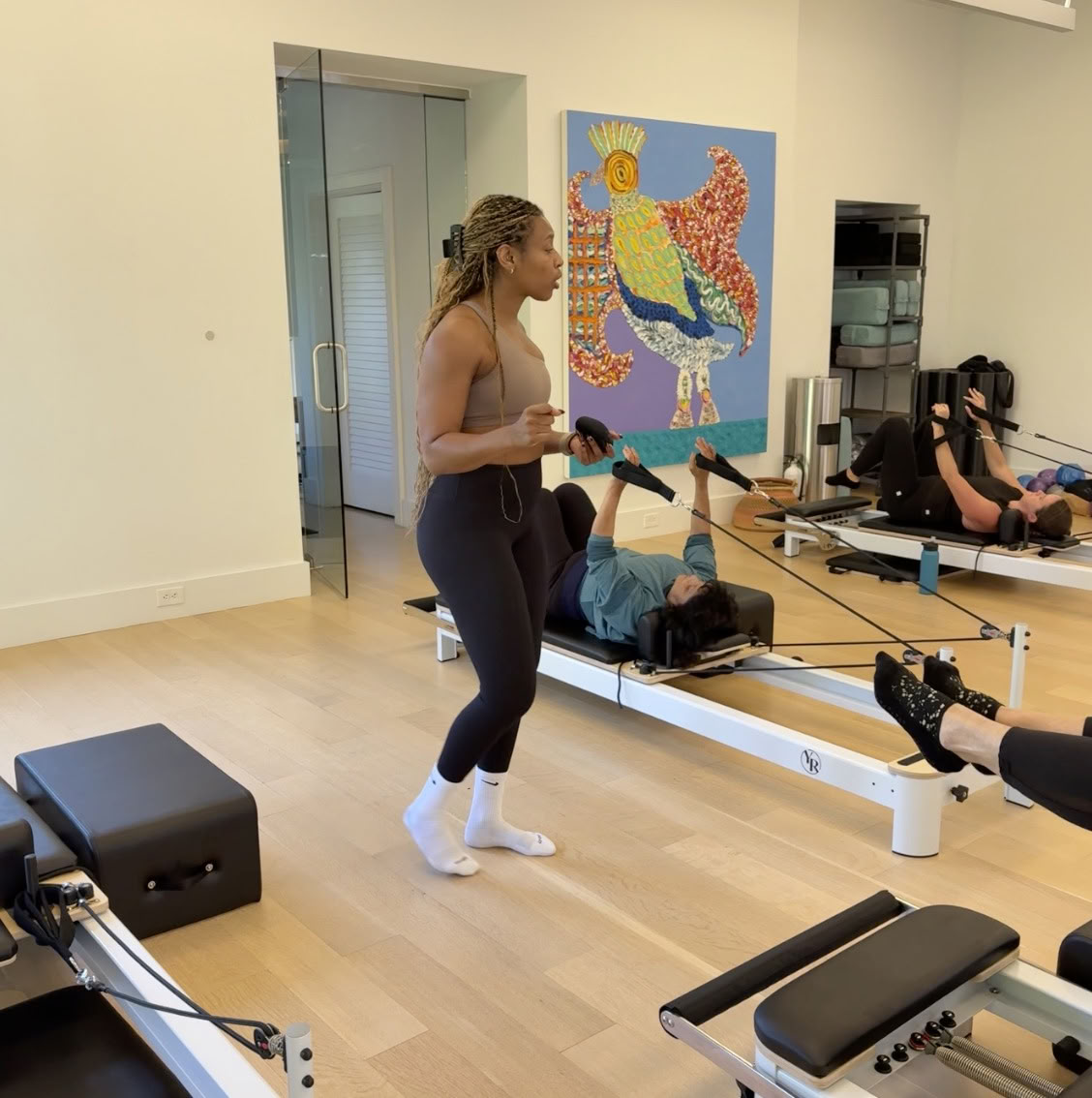 Retraite de fitness Pilates Reformer des valeurs fondamentales