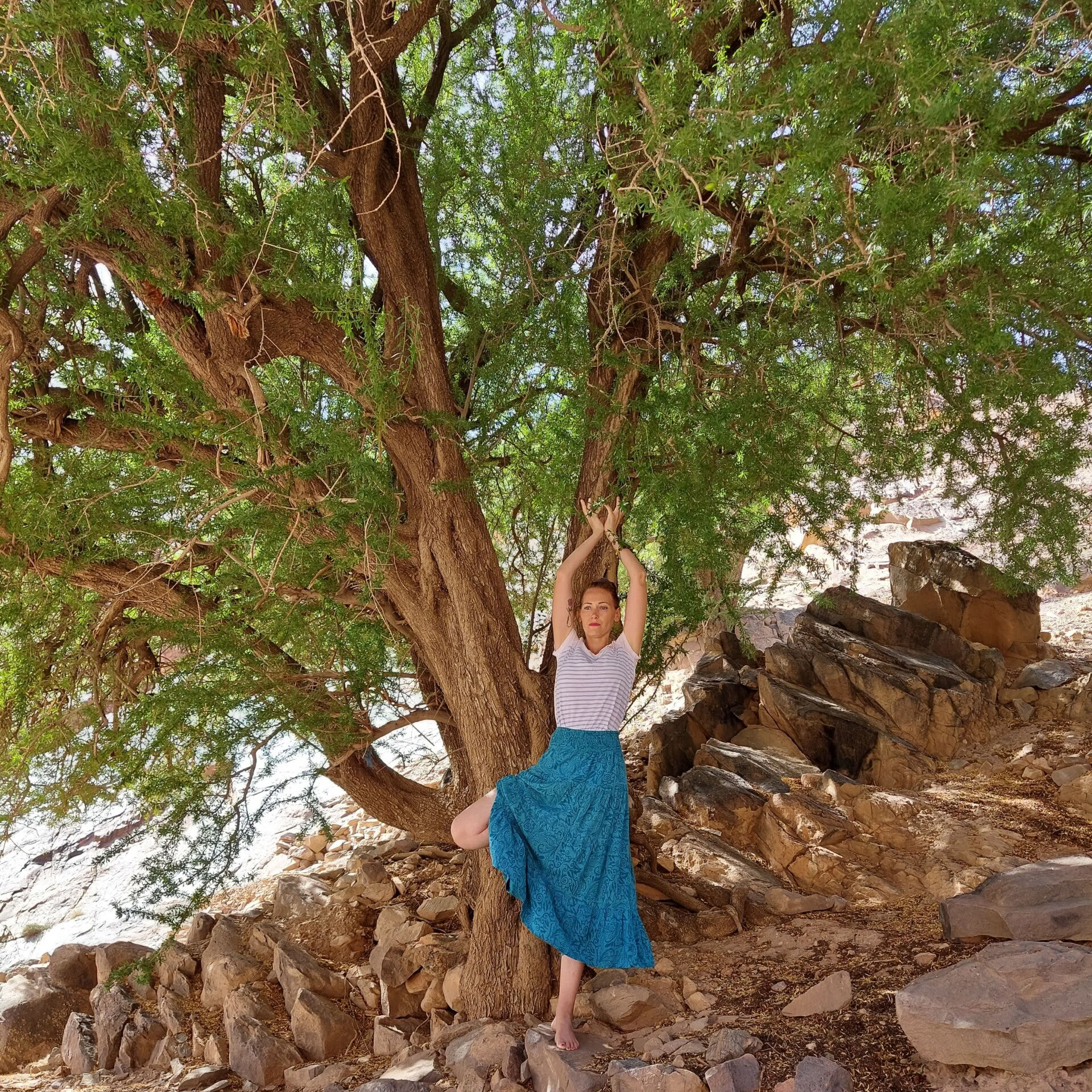 Retraite de yoga et d'exploration du désert du Nouvel An de 9 jours