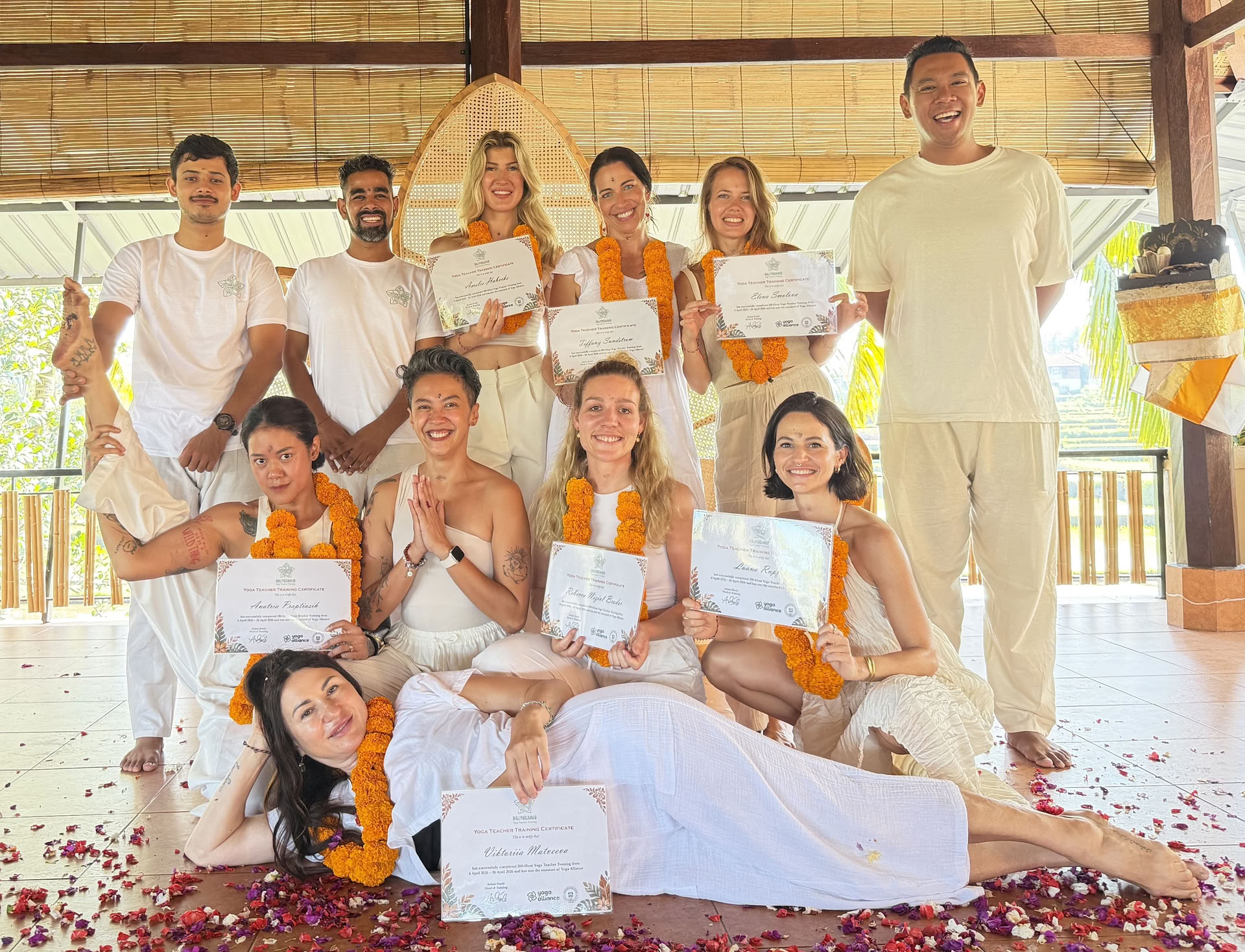 Formation de professeurs de yoga de 200 heures à Bali