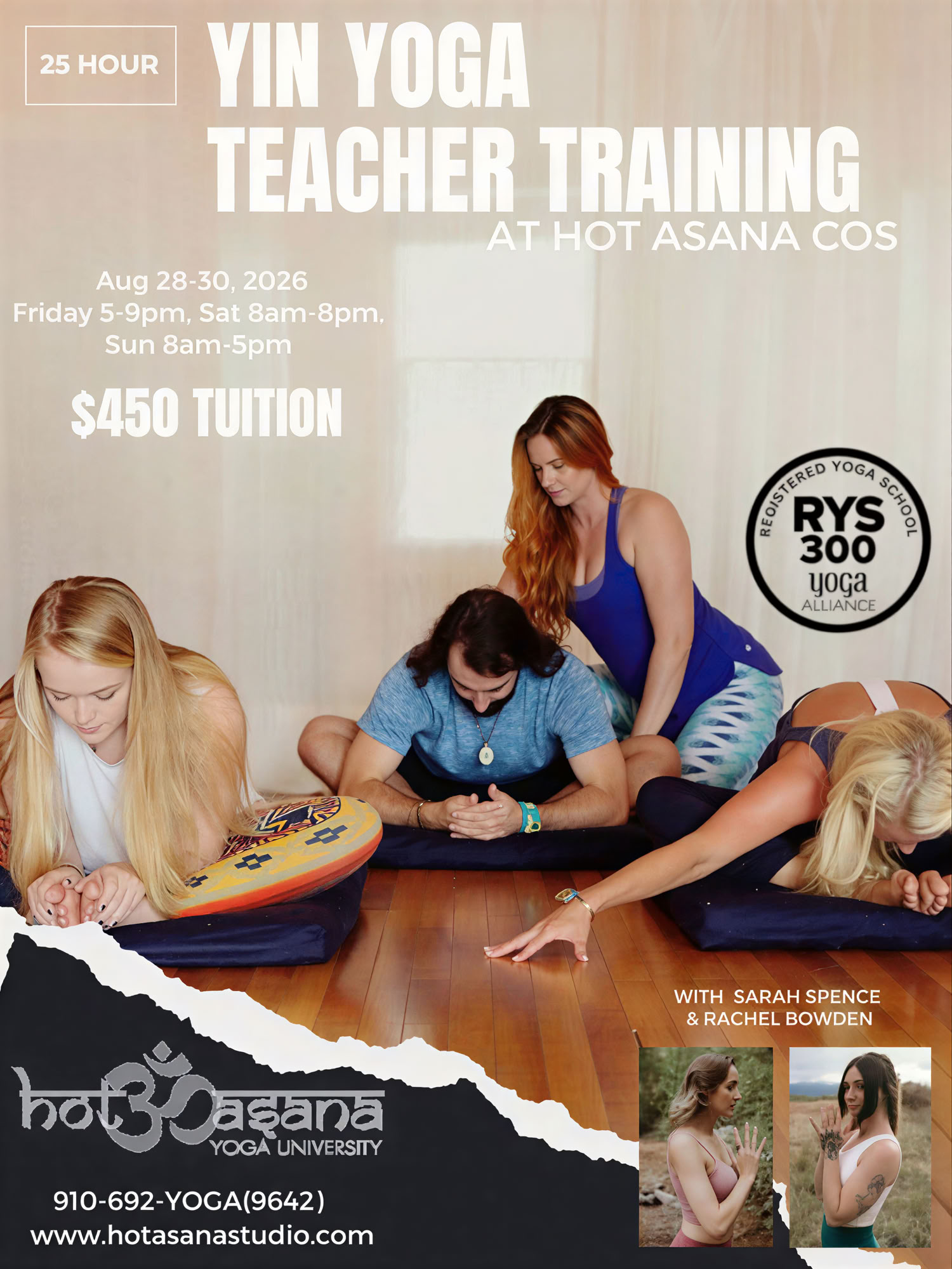 25 Heures | Certification avancée en anatomie du bas du corps et Yin Yoga à COS