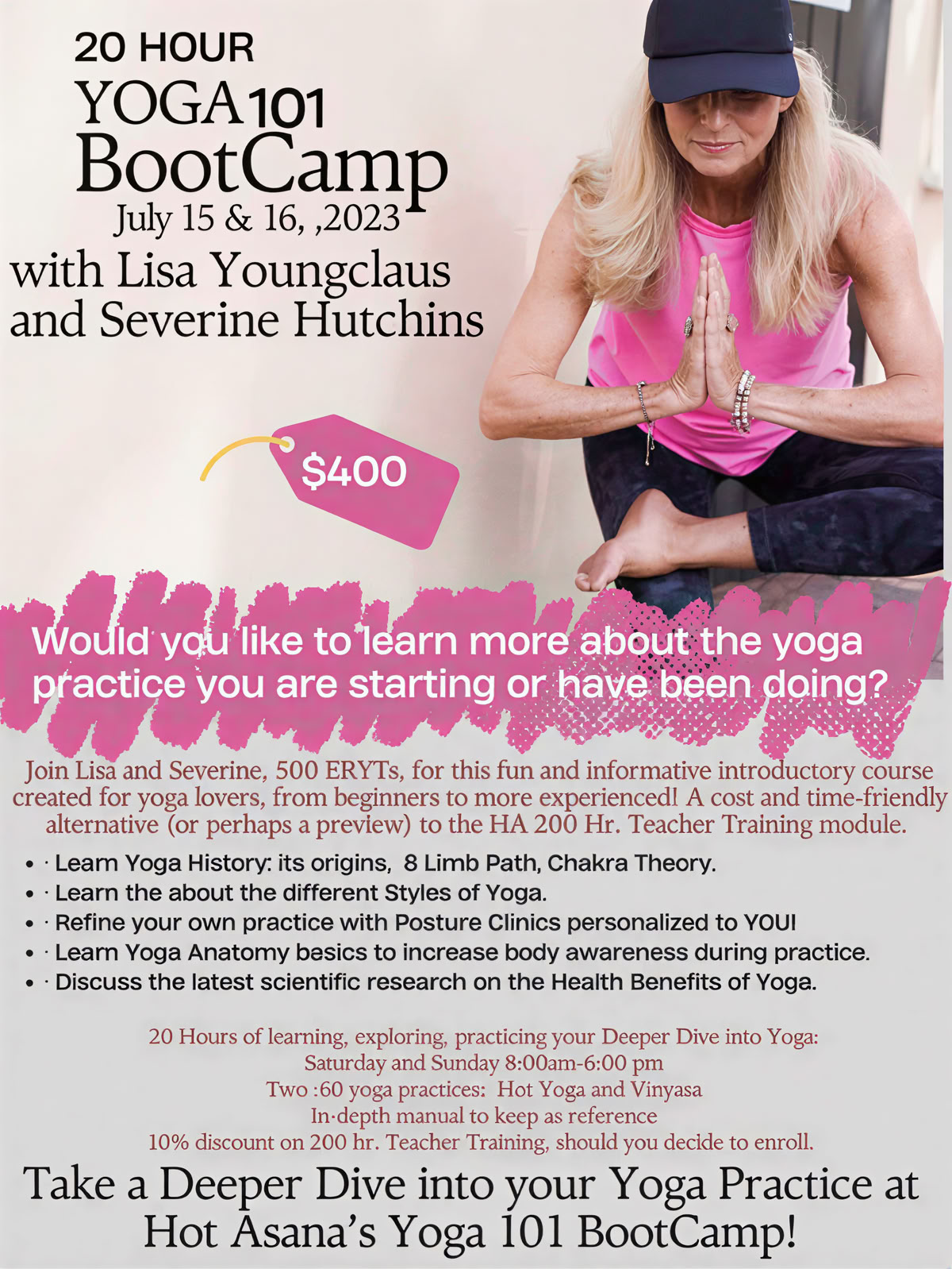 Yoga 101 Bootcamp : une immersion approfondie pour en apprendre davantage sur votre pratique du yoga