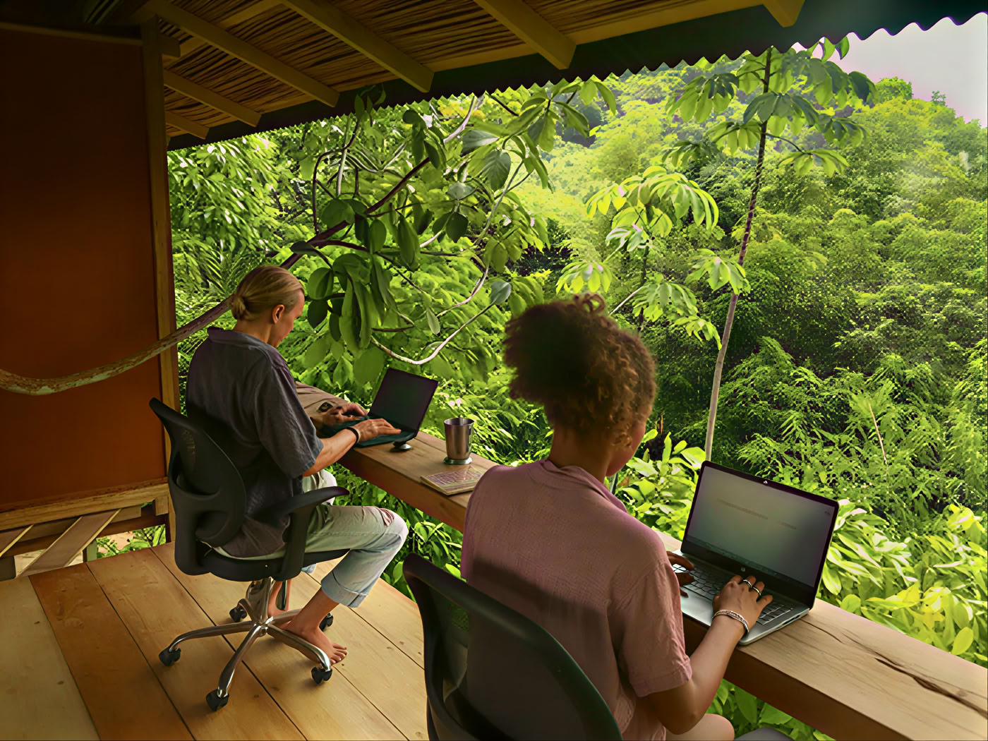 Co-working rural