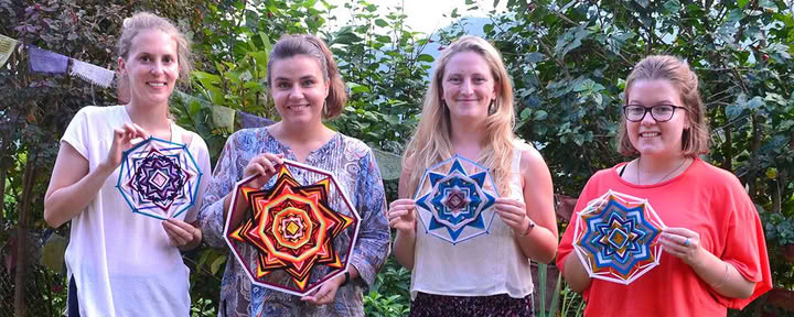 Retraite de création de mandalas