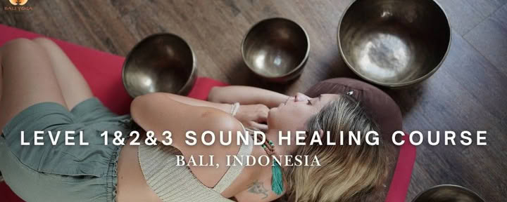 Cours de sonothérapie niveaux 1, 2 et 3 à Bali