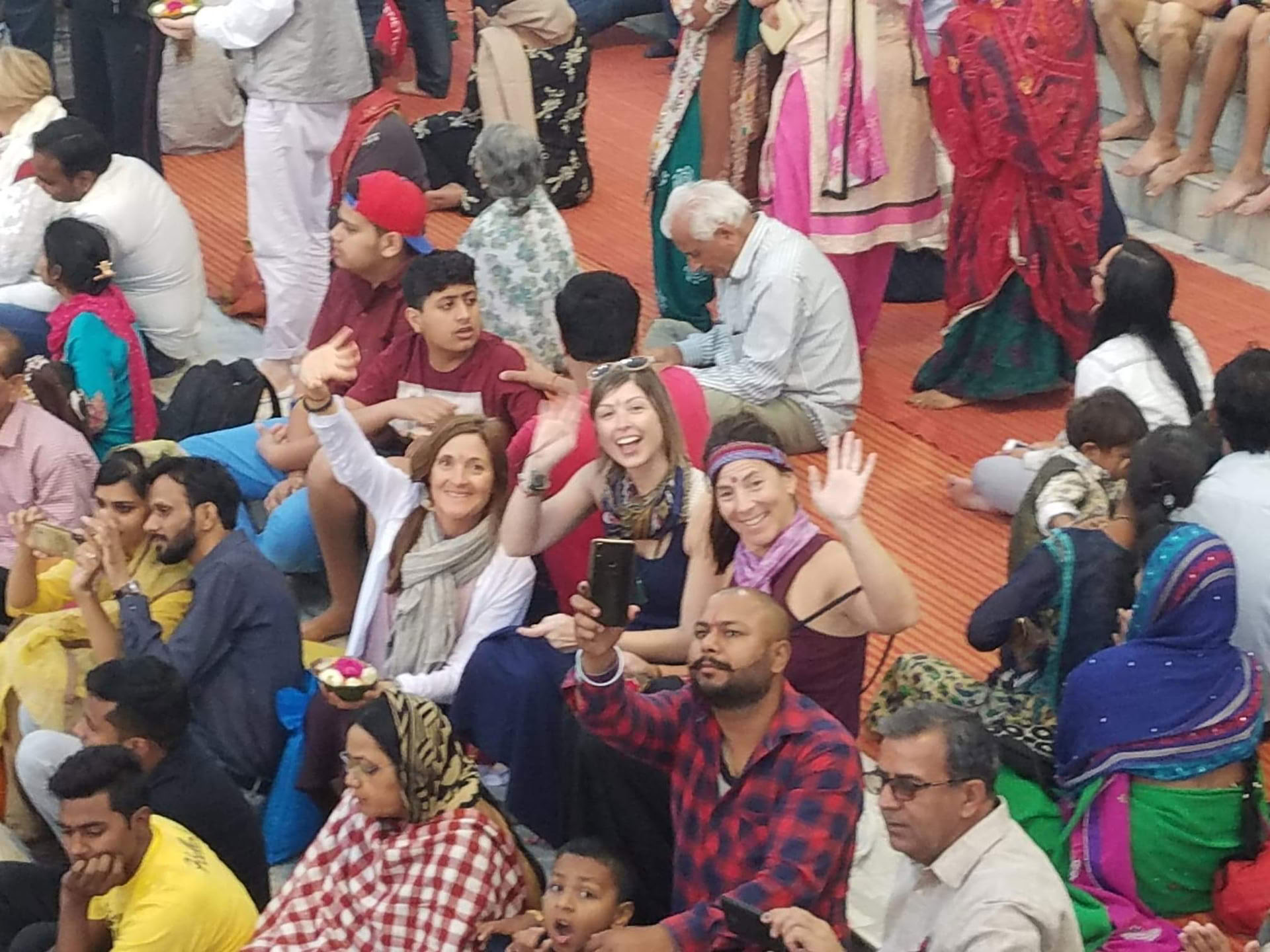Retraite du festival Holi en Inde