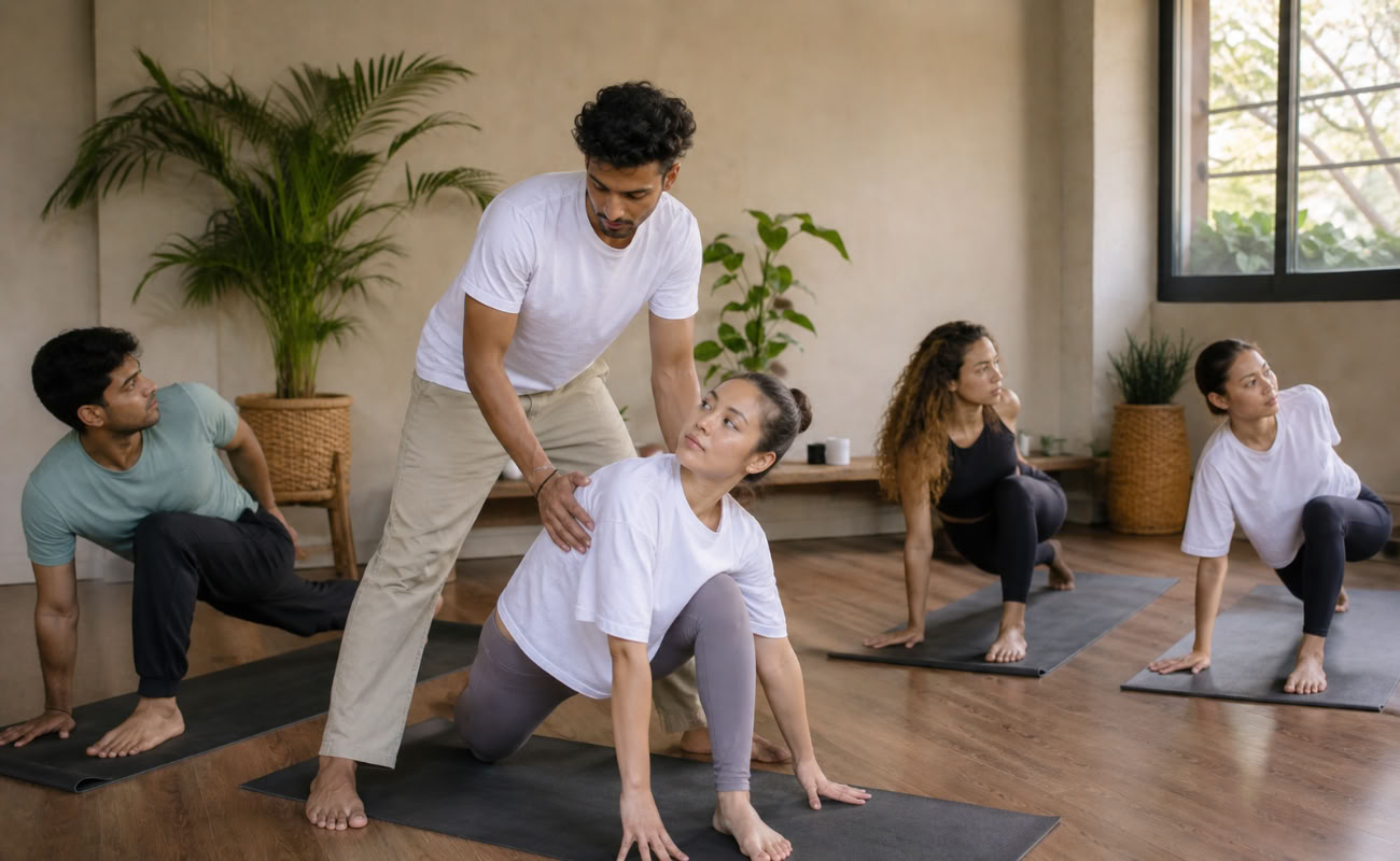 Formation de professeur de yoga de 200 heures à Rishikesh – du 1er janvier au 11 janvier