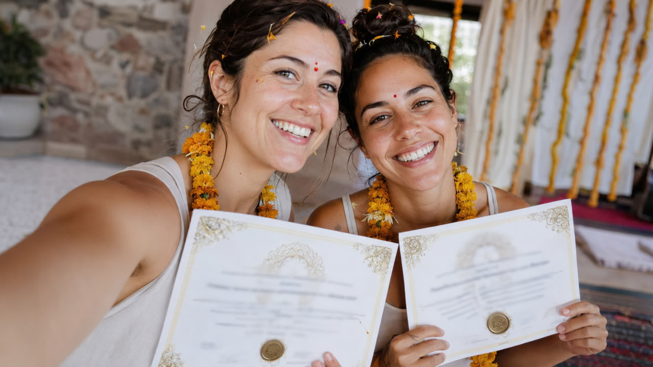 Formation de professeur de yoga de 200 heures à Rishikesh – du 1er janvier au 11 janvier