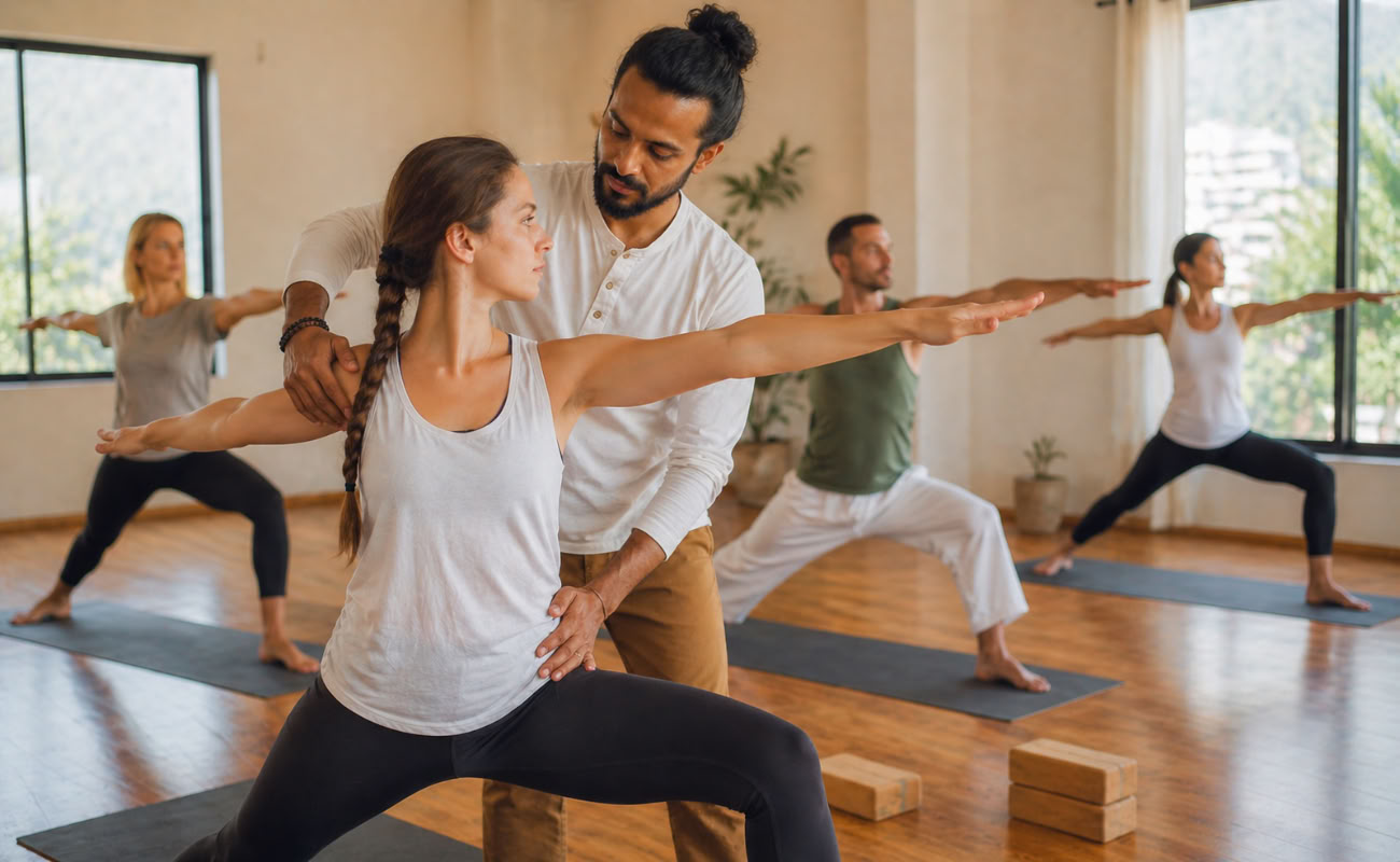 Formation de professeur de yoga de 200 heures à Rishikesh – du 1er janvier au 11 janvier