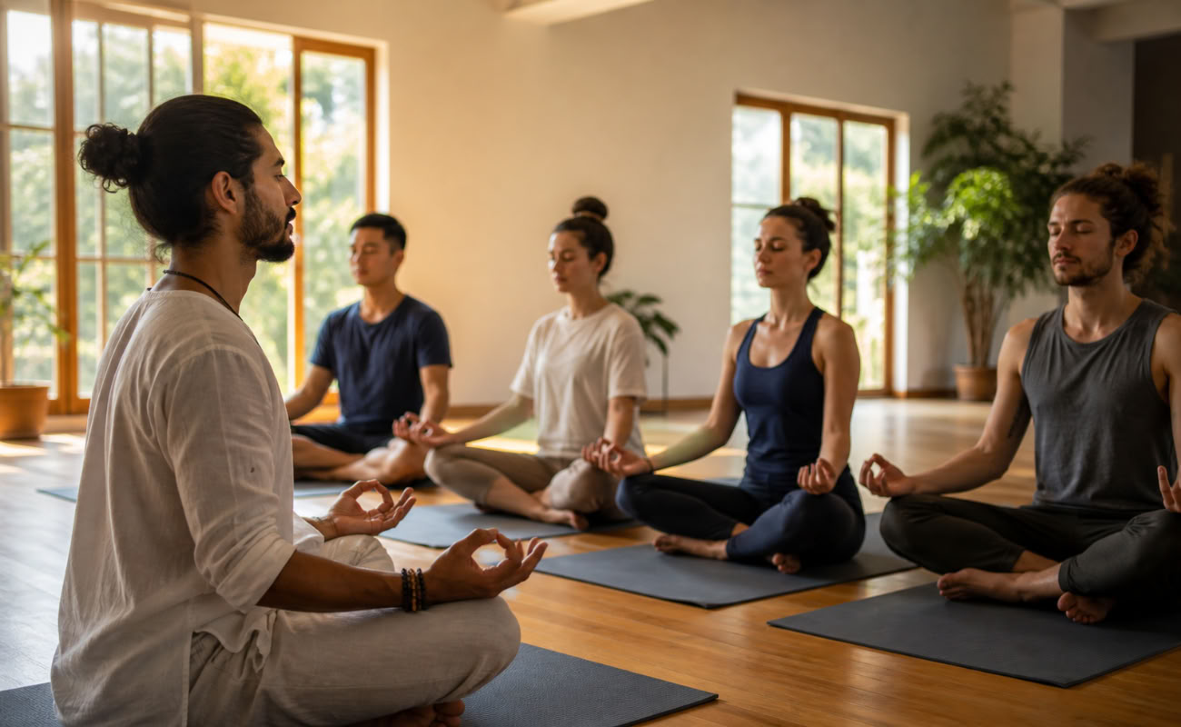 Formation de professeur de yoga de 200 heures à Rishikesh – du 1er janvier au 11 janvier