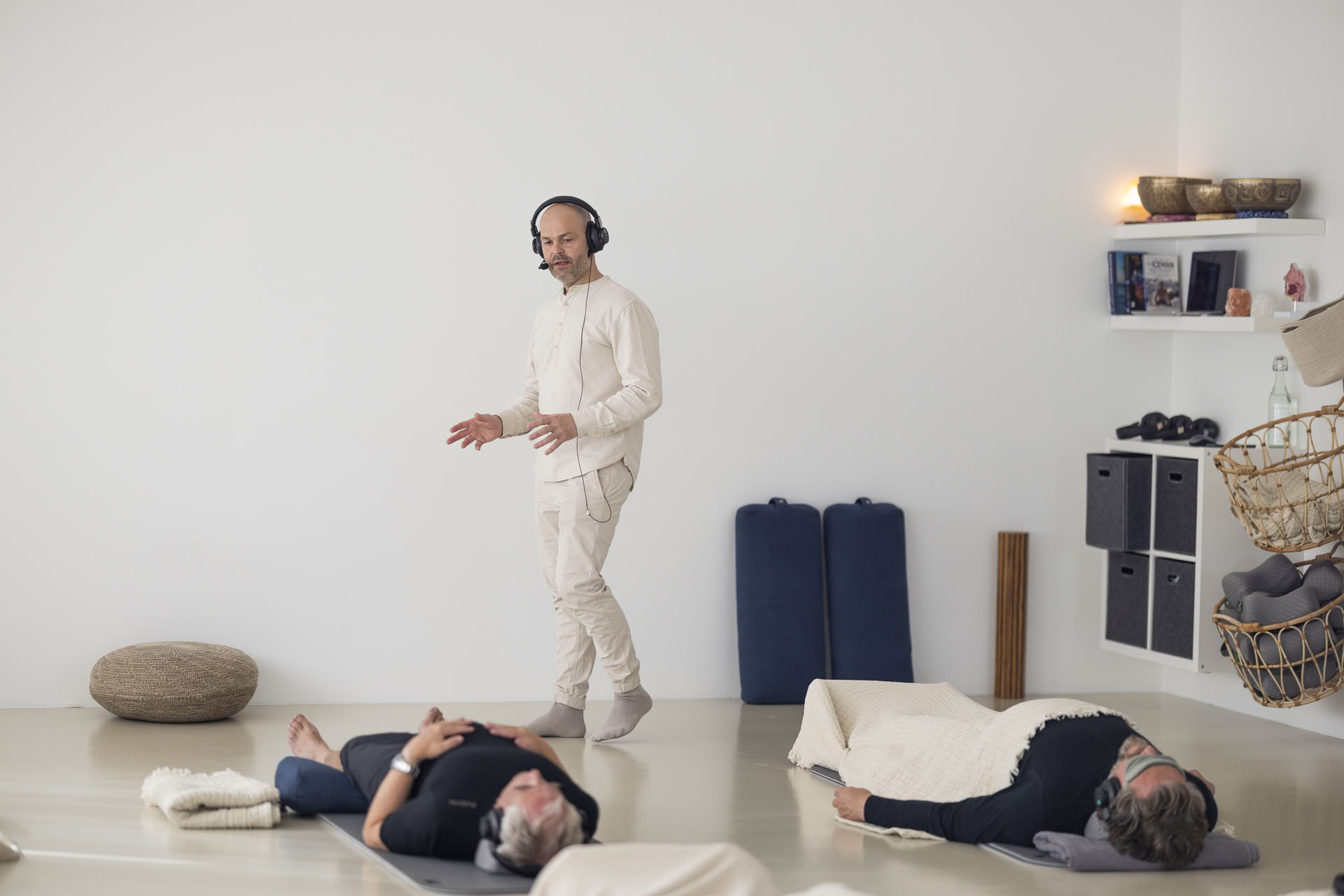 Session de breathwork avec Andri