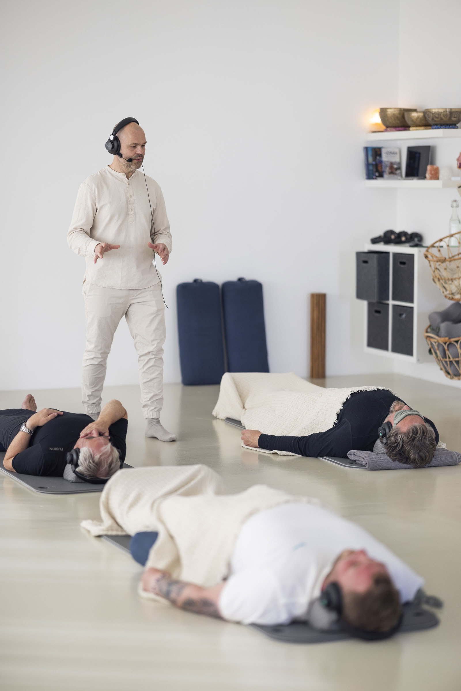 Session de breathwork avec Andri