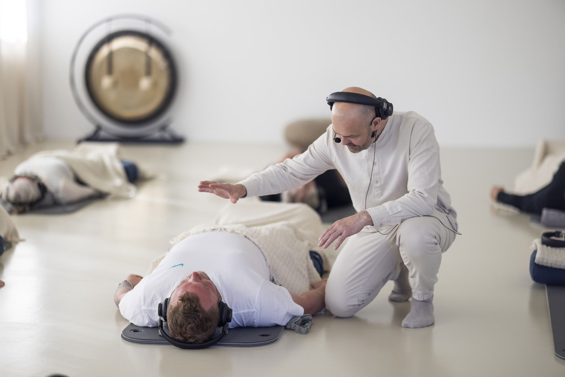 Session de breathwork avec Andri