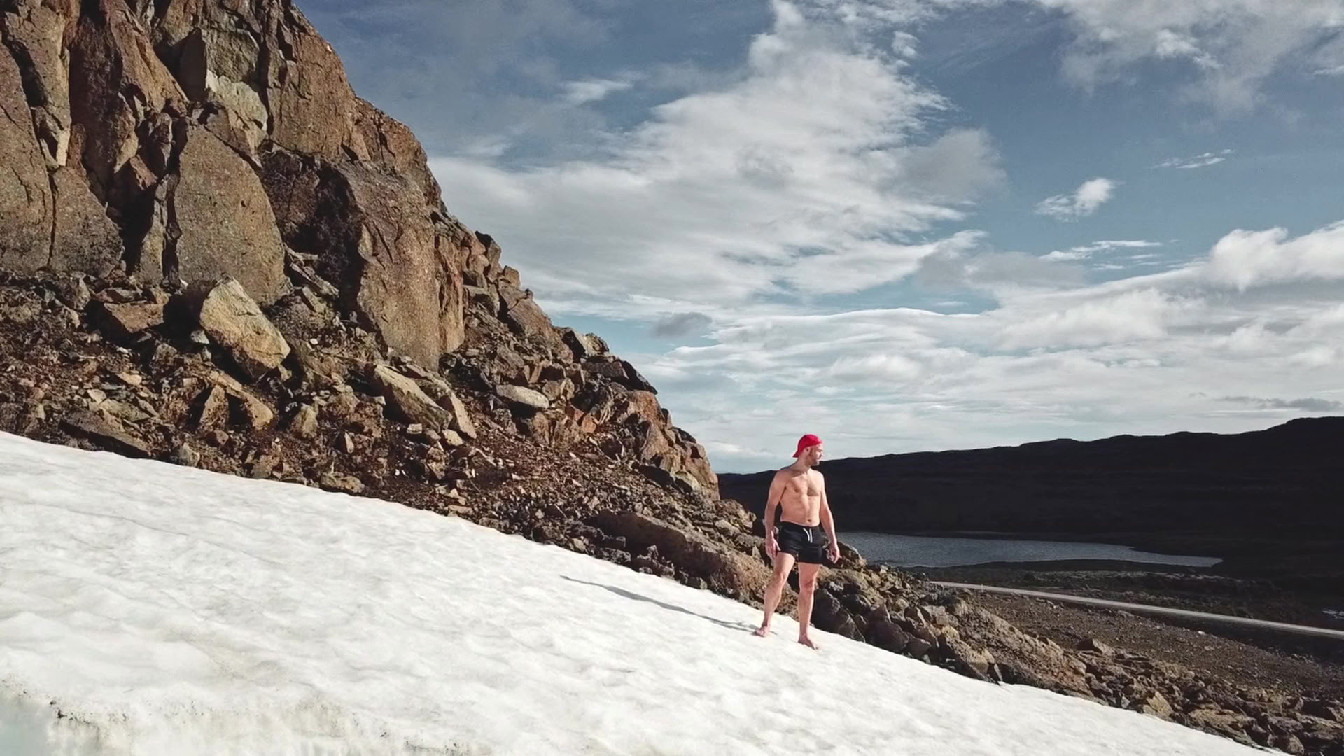 Randonnée sur glacier en thérapie par le froid. WHM